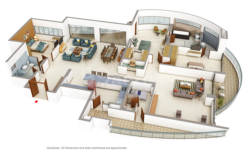 salon and spa floor plan