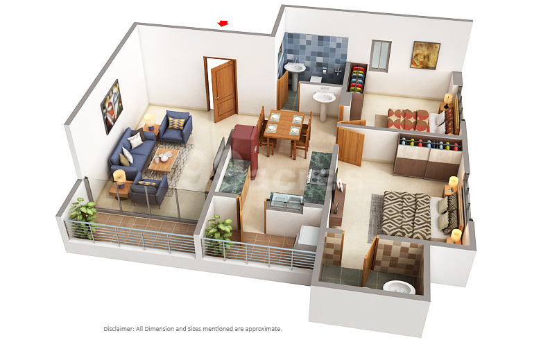 ananta 3 bhk gota