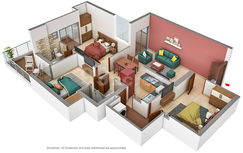 Ska Group Ska Divya Towers Floor Plan Sector 16 Gr Noida Greater Noida