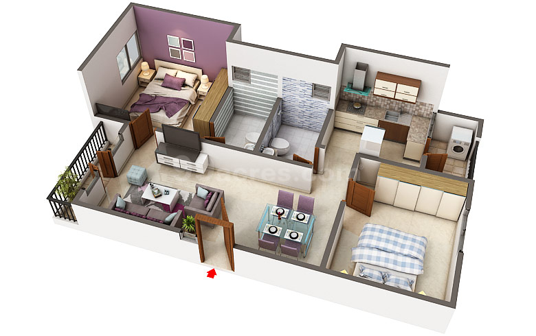 Svs Constructions Svs Palms Floor Plan Marathahalli Bangalore East