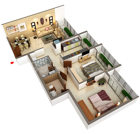 Lokhandwala Infrastructure Builders Lokhandwala Octacrest Floor Plan Lokhandwala Kandivali East Mumbai Andheri Dahisar