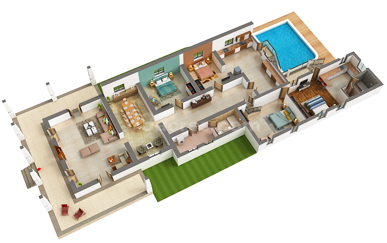 Elite Estate Developers Elite Antique Portuguese House Floor Plan